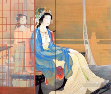 yang gui fei 1922 Uemura Shoen Japonés Pinturas al óleo